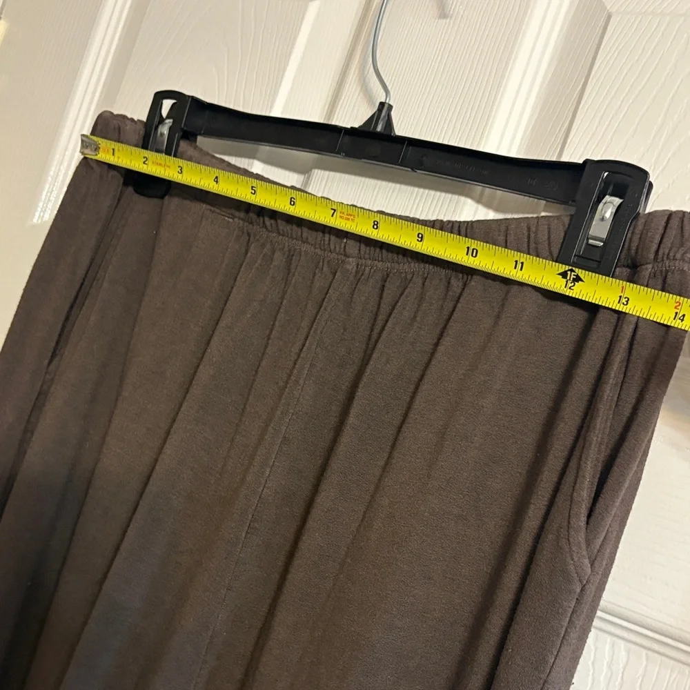 Bryn Walker Brown Relaxed Fit Pants with pockets Sz M - Picture 8 of 10